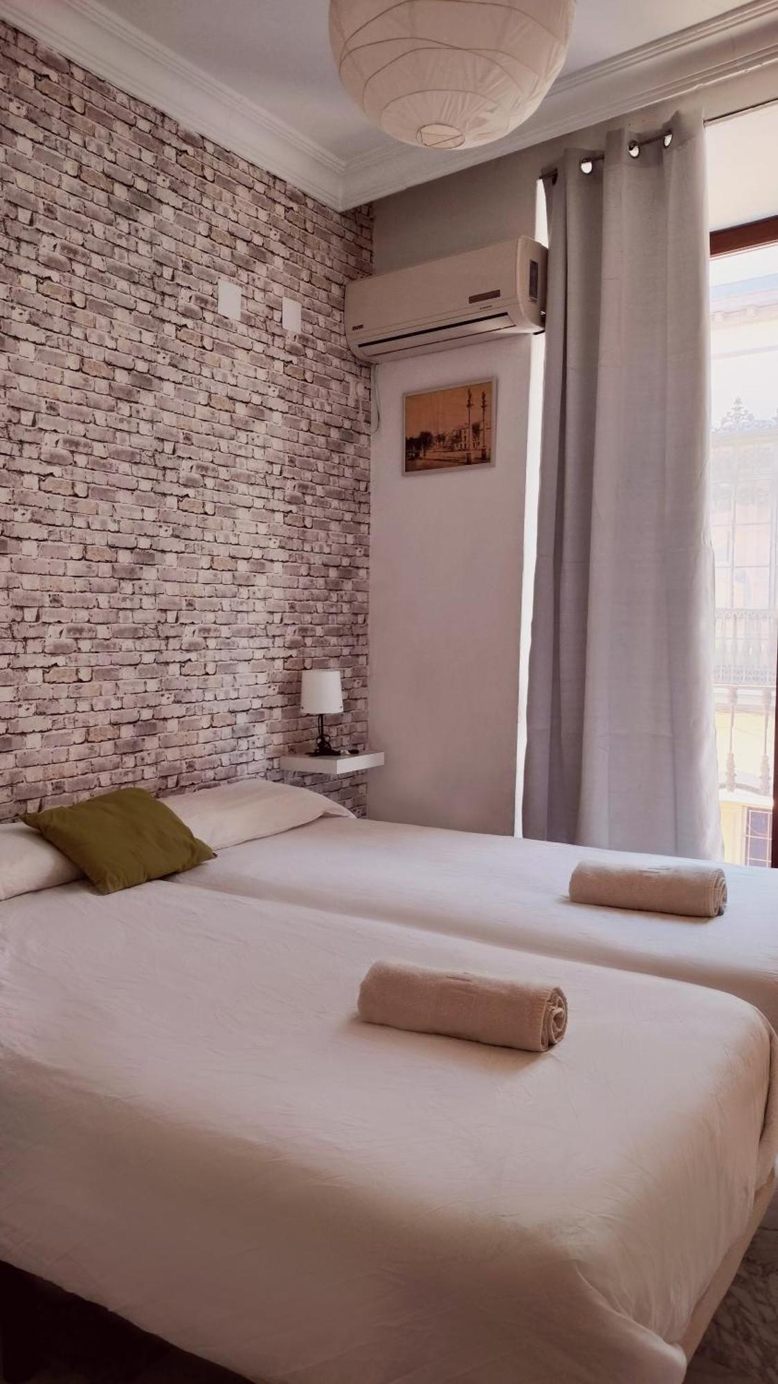 Apartamento En Sevilla Centro Con Vistas A La Plaza Alameda De Hercules - Hasta 7 Personas Ngoại thất bức ảnh